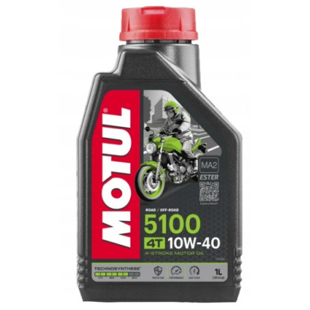 OLEJ MOTOCYKLOWY MOTUL 5100 10W40 1L SYNTETYCZNY