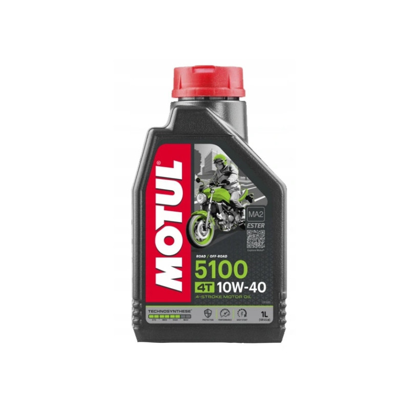 OLEJ SILNIKOWY MOTUL 5100 10W40 1L HC-SYNTETYCZNY
