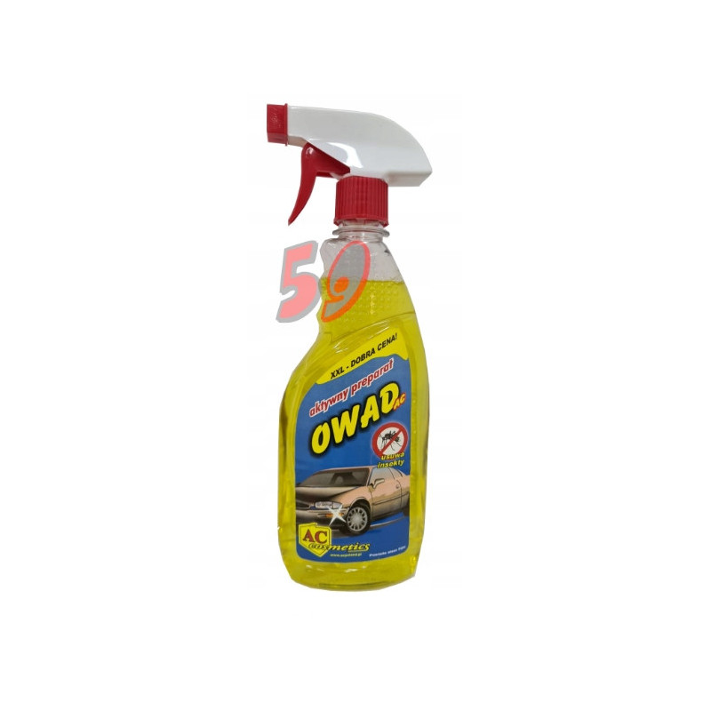 INSECT REMOVER SPRAY USUWANIE MUCH I OWADÓW Z MOTO