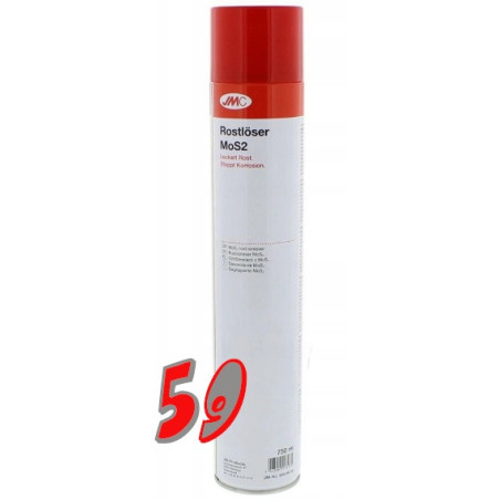 DUŻY SPRAY PENETRUJĄCY ODRDZEWIACZ z MoS2 750ml