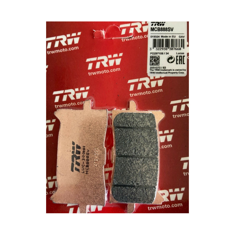 Klocki Hamulcowe TRW PRZÓD HONDA AfricaTwin 1000