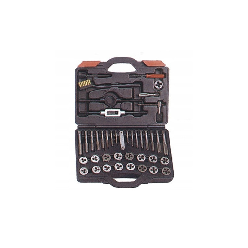 ZESTAW GWINTOWNIKÓW I NARZYNEK JMP CALOWYCH 42 ELEMENTY JAKOŚĆ HSS