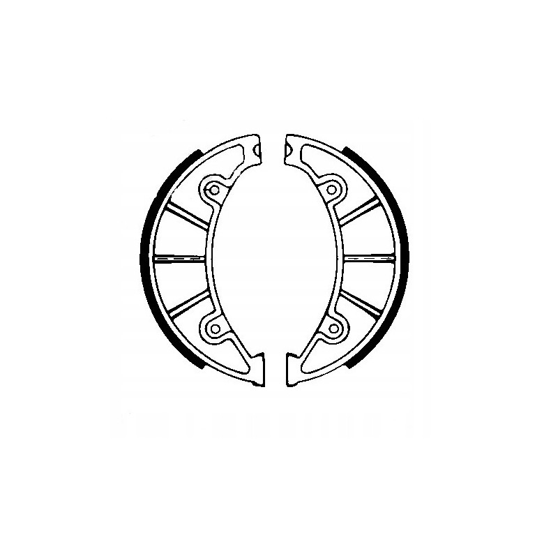 SZCZĘKI HAMULCOWE EBC DO MOTOCYKLA YAMAHA XC 125 XC125 X CYGNUS 2004-2016