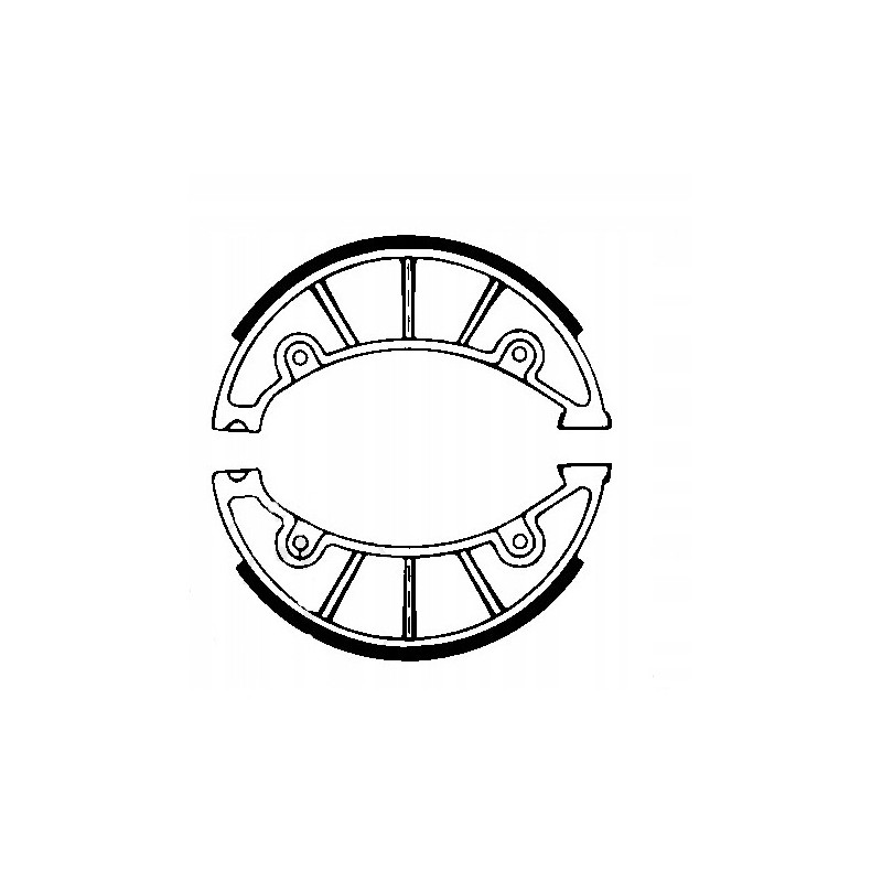 SZCZĘKI HAMULCOWE EBC DO MOTOCYKLA YAMAHA HW 125 HW125 XENTER 2012-2021