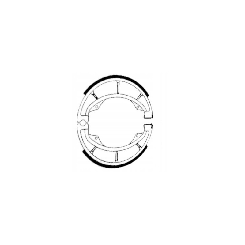 SZCZĘKI HAMULCOWE EBC DO MOTOCYKLA SUZUKI RM 125 SUZUKI RM125 1975-1984