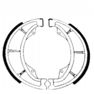 SZCZĘKI HAMULCOWE EBC DO MOTOCYKLA SUZUKI RG 80 SUZUKI RG80 GAMMA 1985-1995