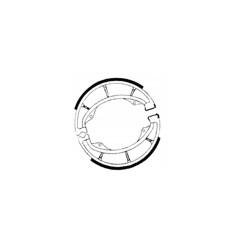 SZCZĘKI HAMULCOWE EBC DO MOTOCYKLA SUZUKI EN 125 EN125 PURE SPORT 2003-2009