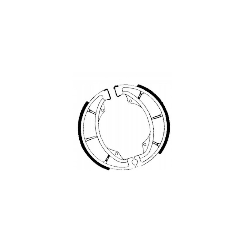 SZCZĘKI HAMULCOWE EBC DO MOTOCYKLA SUZUKI DR 250 SUZUKI DR250 S 1982-1987