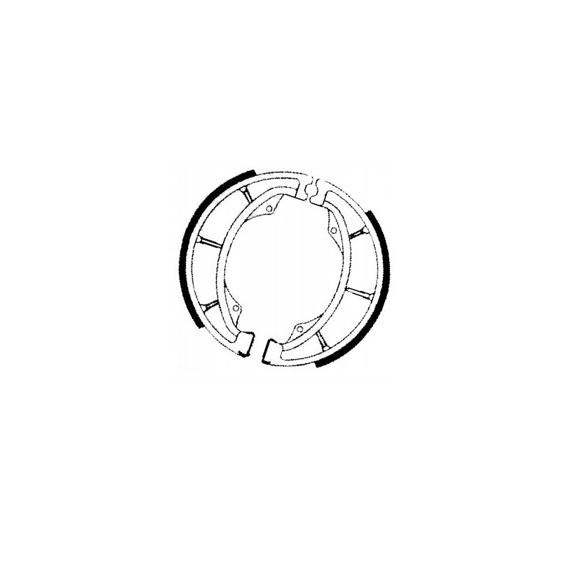 SZCZĘKI HAMULCOWE EBC DO MOTOCYKLA KAWASAKI KX 500 KAWASAKI KX500 1983-1985