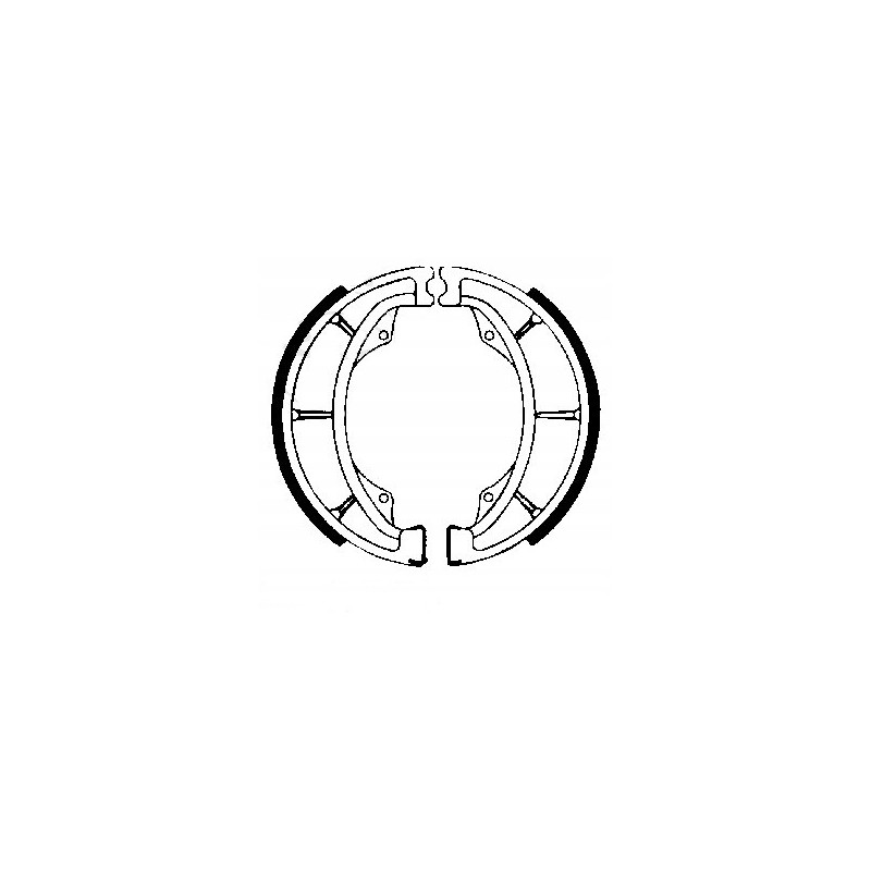 SZCZĘKI HAMULCOWE EBC DO MOTOCYKLA HYOSUNG RT 125 HYOSUNG RT125 2003-2017