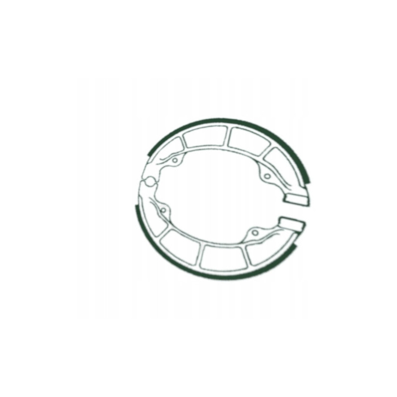 SZCZĘKI HAMULCOWE EBC 307 TYLNE 130X28MM YAMAHA YFM 110 YFM110 R 2024