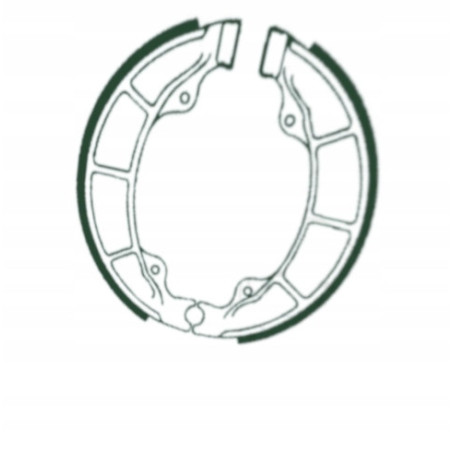 SZCZĘKI HAMULCOWE EBC 307 TYLNE 130X28MM SYM X-PRO 50 SYM X-PRO50 2013-2017