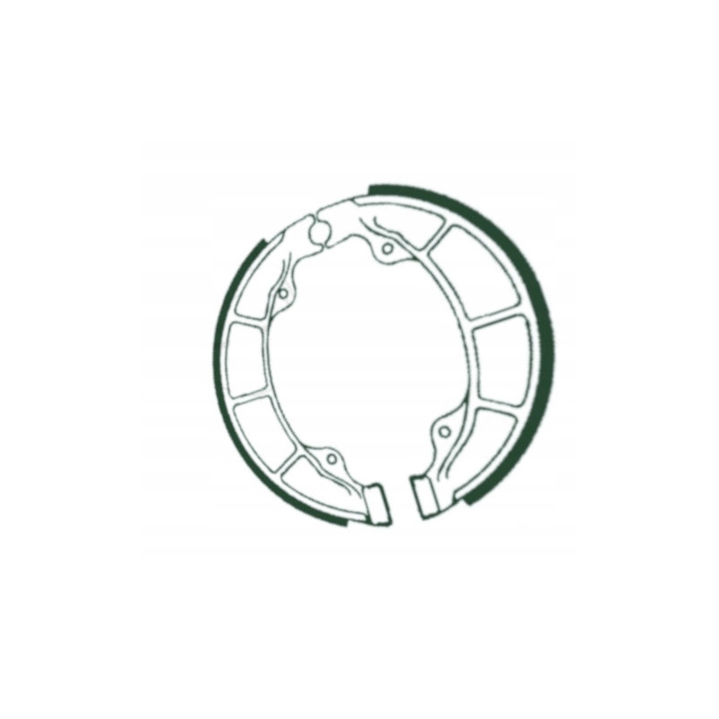 SZCZĘKI HAMULCOWE EBC 307 TYLNE 130X28MM SYM SYMPHONY 125 SYMHONY125 09-11