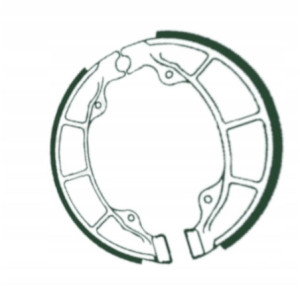 SZCZĘKI HAMULCOWE EBC 307 TYLNE 130X28MM SYM SYMPHONY 50 4T 2009-2025