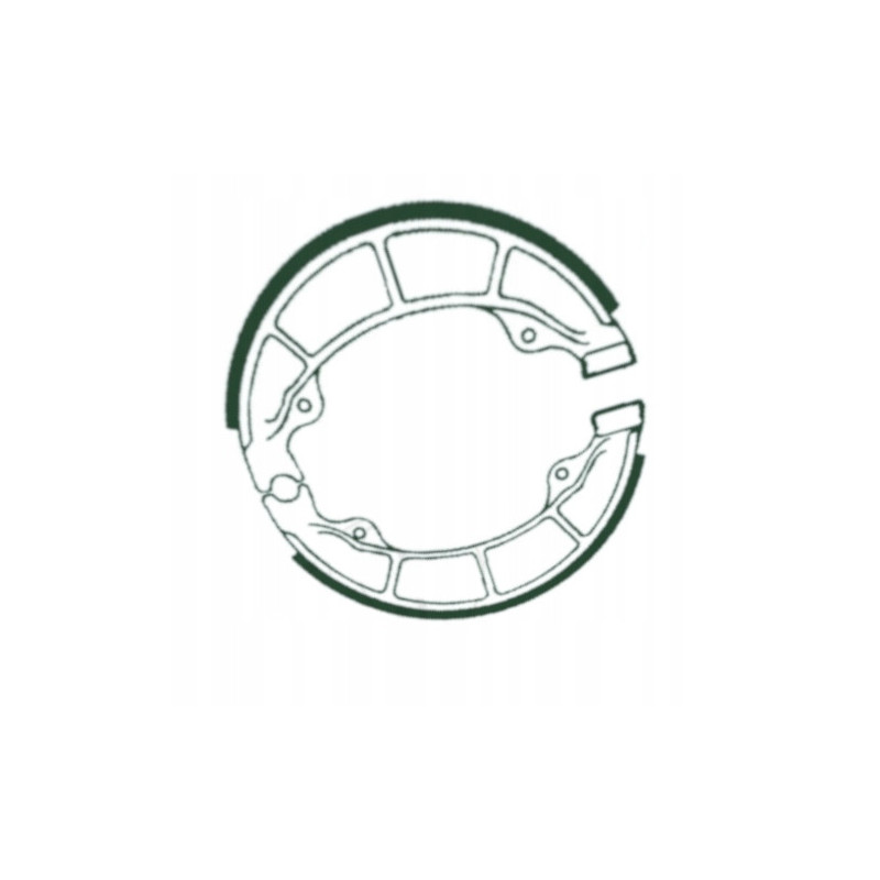 SZCZĘKI HAMULCOWE EBC 307 TYLNE 130X28MM SYM ORBIT III 125 IE CBS 2021-2025