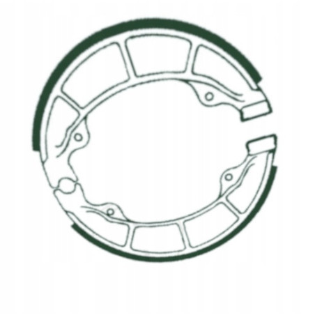 SZCZĘKI HAMULCOWE EBC 307 TYLNE 130X28MM SYM ORBIT III 125 IE CBS 2021-2025