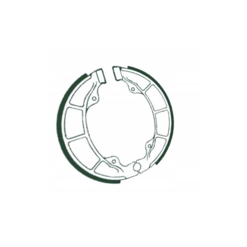 SZCZĘKI HAMULCOWE EBC 307 TYLNE 130X28MM SYM ORBIT 125 ORBIT125 2008-2010