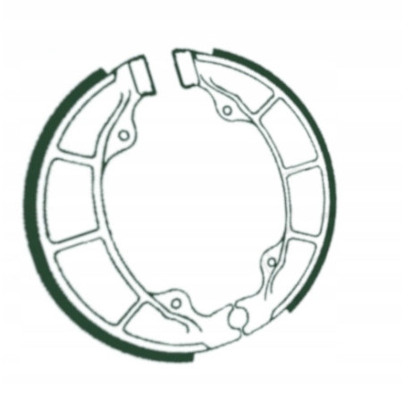 SZCZĘKI HAMULCOWE EBC 307 TYLNE 130X28MM SYM ORBIT 125 ORBIT125 2008-2010