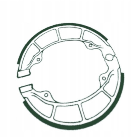 SZCZĘKI HAMULCOWE EBC 307 TYLNE 130X28MM SYM JETV 125 JETV125 2011-2015