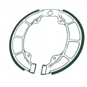 SZCZĘKI HAMULCOWE EBC 307 TYLNE 130X28MM SYM JET14 125 2017-2025