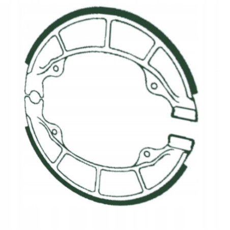 SZCZĘKI HAMULCOWE EBC 307 TYLNE 130X28MM SYM FIDDLE III 125 2014-2017