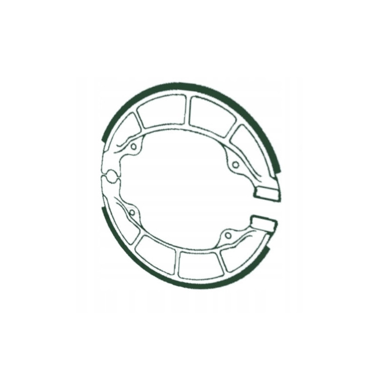 SZCZĘKI HAMULCOWE EBC 307 TYLNE 130X28MM SYM FIDDLE II125 2007-2014