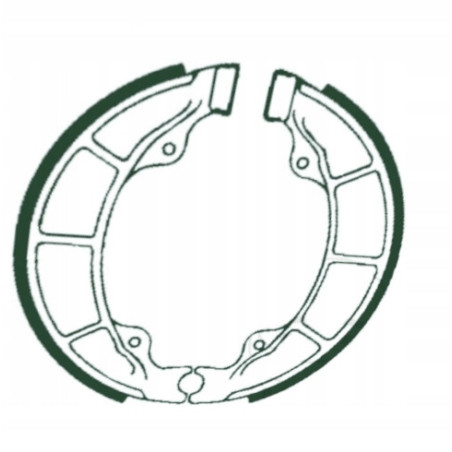 SZCZĘKI HAMULCOWE EBC 307 TYLNE 130X28MM SYM FIDDLE 125 FIDDLE125 2021-2024