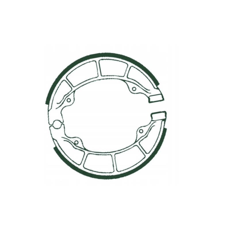 SZCZĘKI HAMULCOWE EBC 307 TYLNE 130X28MM POLARIS SPORTSMAN 90 2T 2WD 02-06