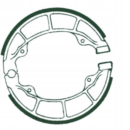 SZCZĘKI HAMULCOWE EBC 307 TYLNE 130X28MM POLARIS PREDATOR 90 2WD 2003-2006