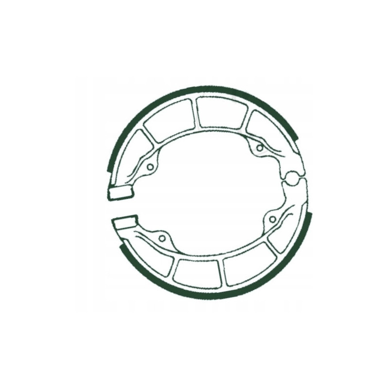 SZCZĘKI HAMULCOWE EBC 307 TYLNE 130X28MM POLARIS OUTLAW 90 2WD 2007-2015