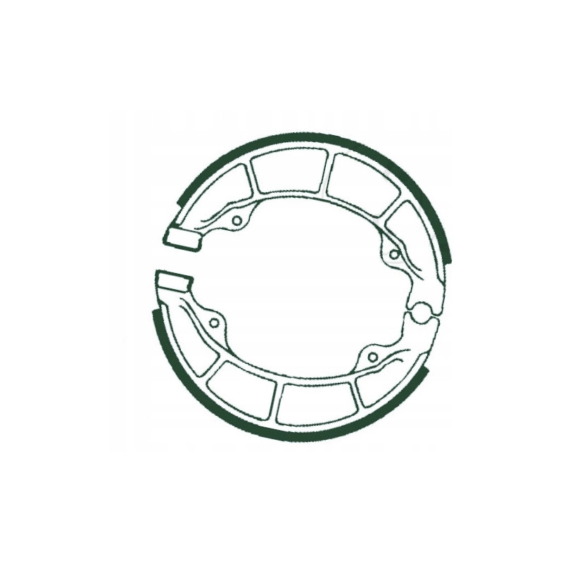 SZCZĘKI HAMULCOWE EBC 307 TYLNE 130X28MM PEUGEOT KISBEE 100 2013-2017