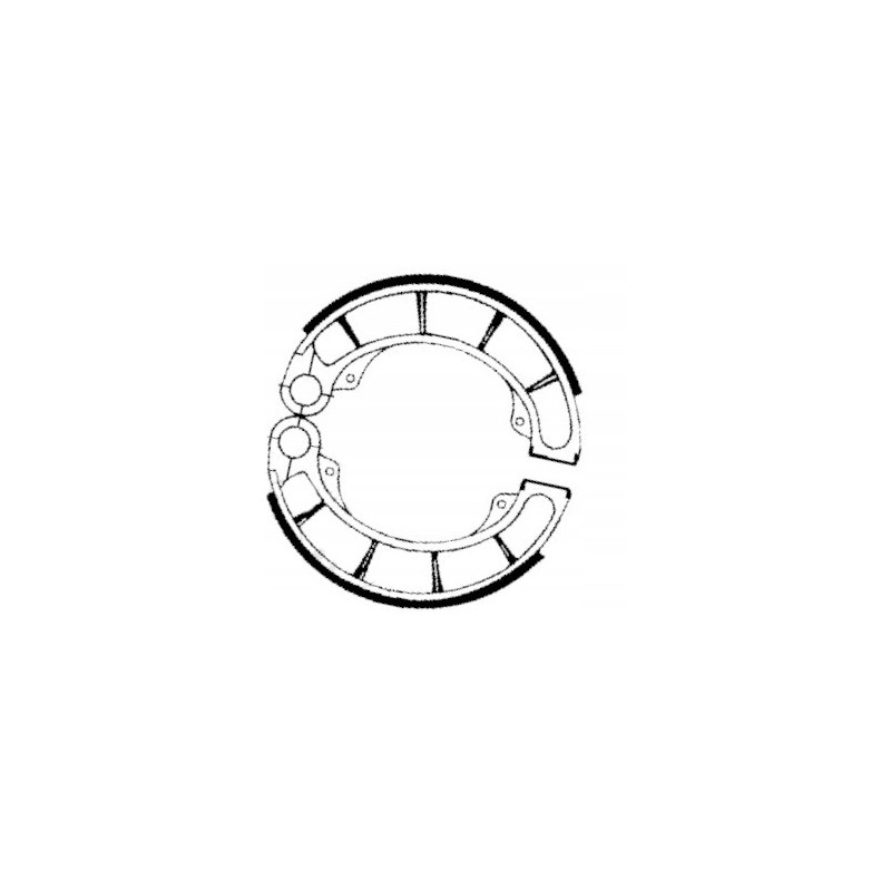 SZCZĘKI HAMULCOWE EBC 321 TYLNE 160X40MM HONDA VT 600 VT600 C SHADOW 88-00