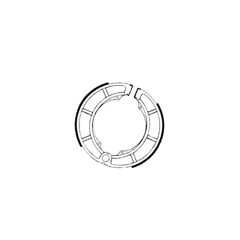 SZCZĘKI HAMULCOWE EBC 626 TYLNE 180X36MM SUZUKI VZ 800 M800 INTRUDER 05-16