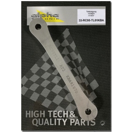 ZESTAW OBNIŻAJĄCY ZAWIESZENIE TYLNE ALPHA TECHNIK HONDA X-ADV 750 2017-2020