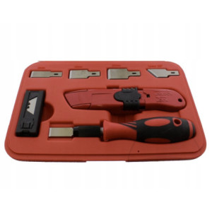 ZESTAW SKROBAKÓW JMP DO USUWANIA RESZTEK USZCZELEK Z SILNIKA PROFESJONALNY