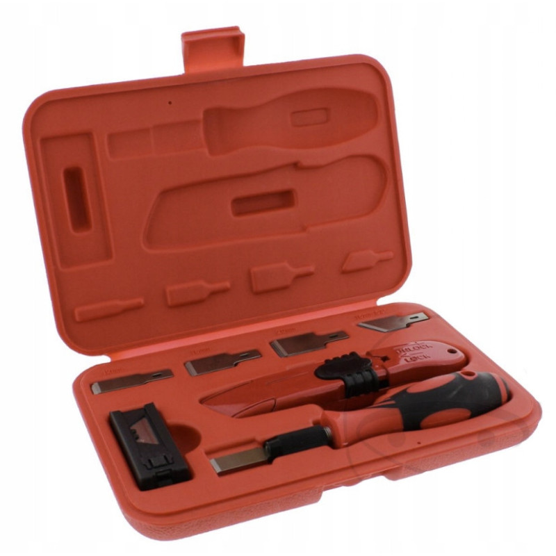 PROFESJONALNY SKROBAK JMP DO USUWANIA RESZTEK USZCZELEK Z SILNIKA ZESTAW