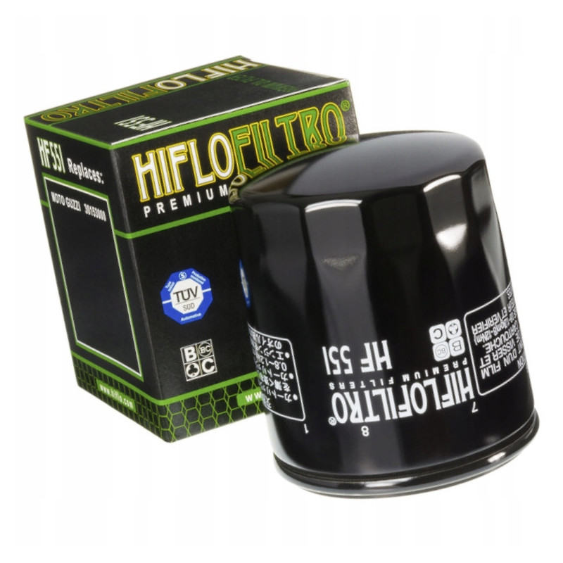FILTR OLEJU HIFLOFILTRO HF551 MOTO GUZZI STELVIO 1200 STELVIO1200 2008-2017