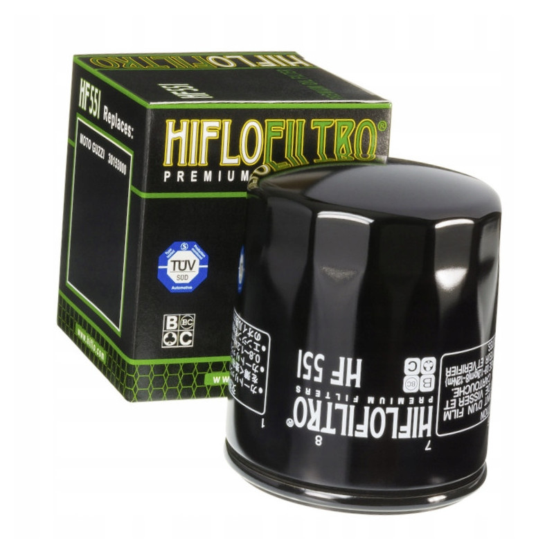 FILTR OLEJU HIFLOFILTRO HF551 MOTO GUZZI BELLAGIO 940 BELLAGIO940 2007-14