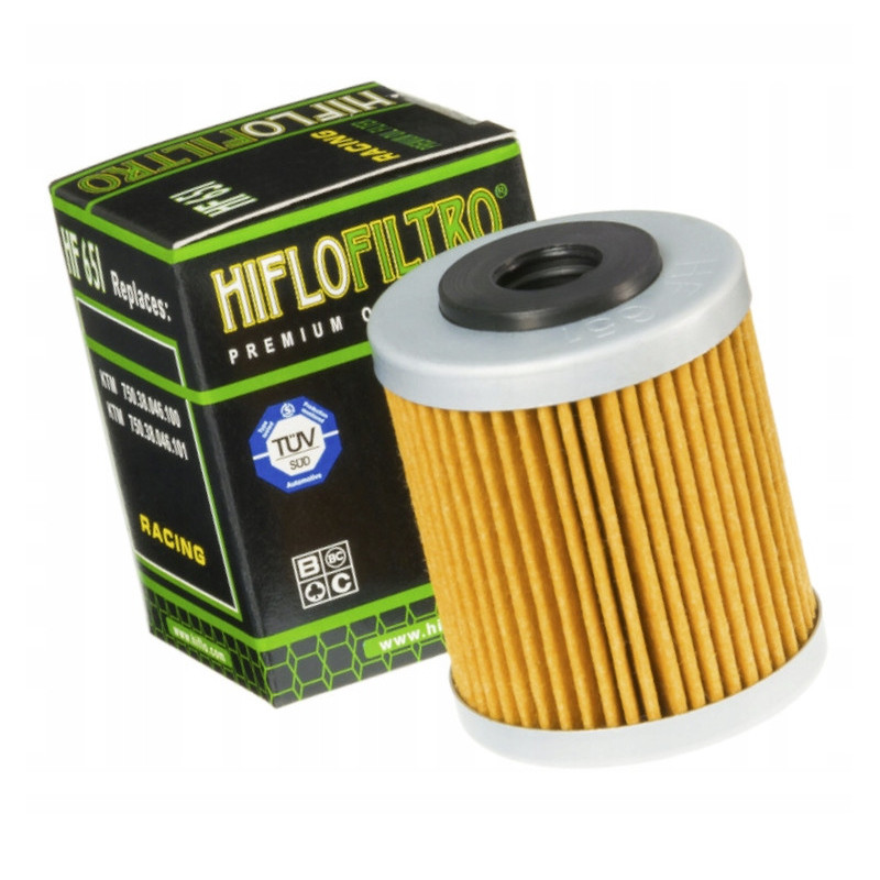 FILTR OLEJU HIFLOFILTRO HF651 KTM RALLY FACTORY REPLICA 690 2009-2010