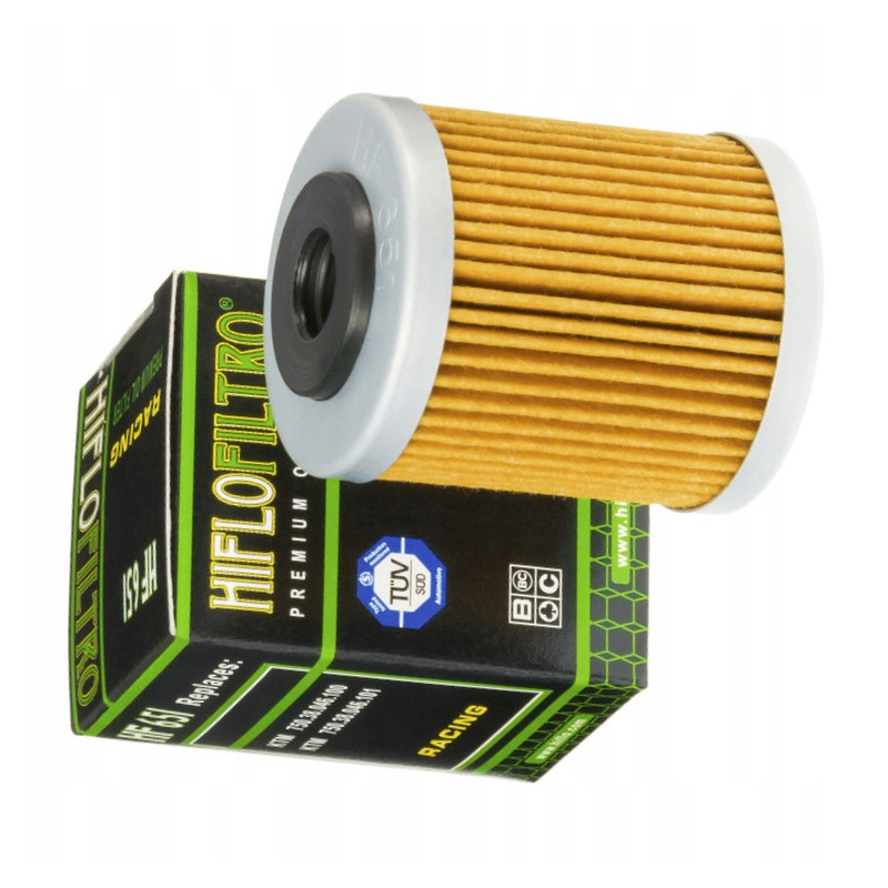 FILTR OLEJU HIFLOFILTRO HF651 DO MOTOCYKLA KTM ENDURO 690 R LC4 2012-2025