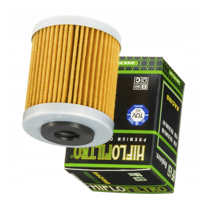 FILTR OLEJU HIFLOFILTRO HF651 DO MOTOCYKLA HUSQVARNA VITPILEN 701 2018-22