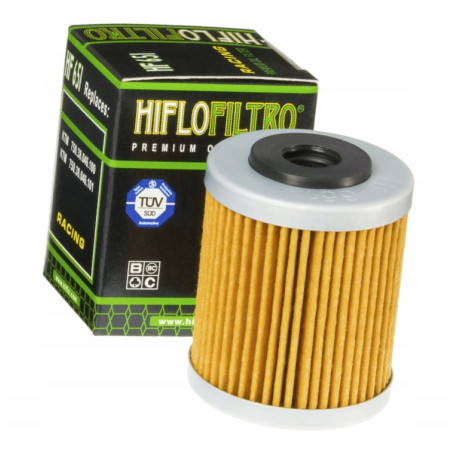 FILTR OLEJU HIFLOFILTRO HF651 DO MOTOCYKLA GAS GAS SM 700 SM700 2022-2025